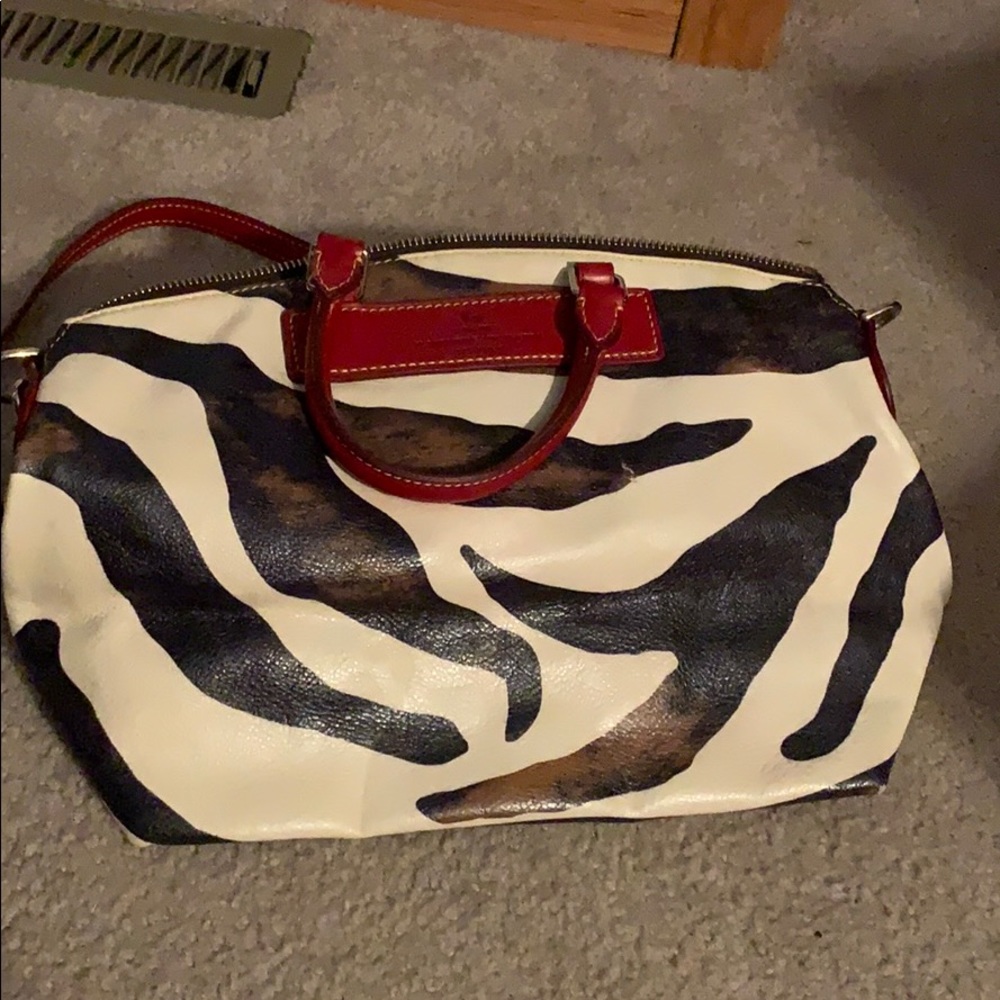 Dooney and Bourke Zebra Print Purse - Picture 2 of 4